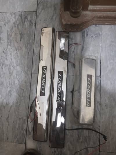 Toyota corolla LED sill plate