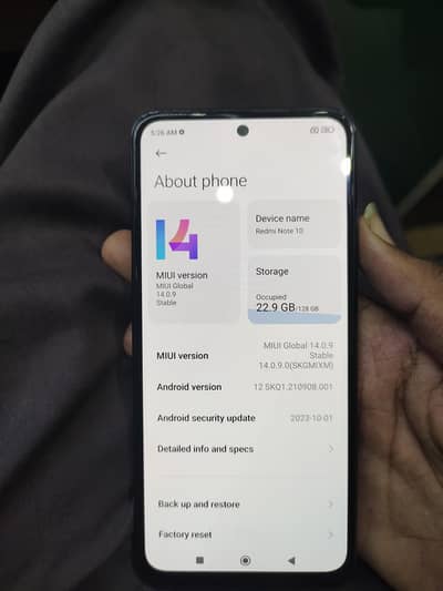 Redmi not 10
