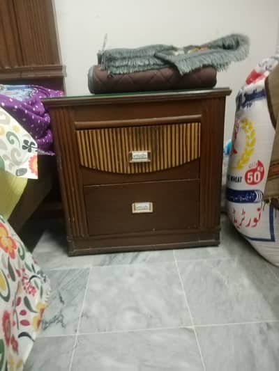 Wooden Bed Set for Sale