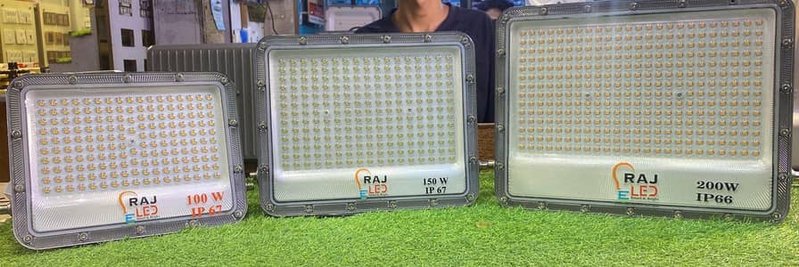 LED FLOOD LIGHT WITH DRIVER NOT DOB FULL WATT