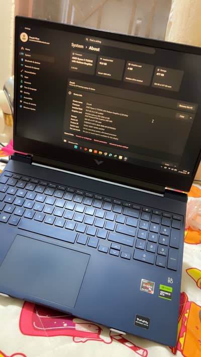Gaming laptop| Hp Victus 15 | RTX 2050 | 16gb ram