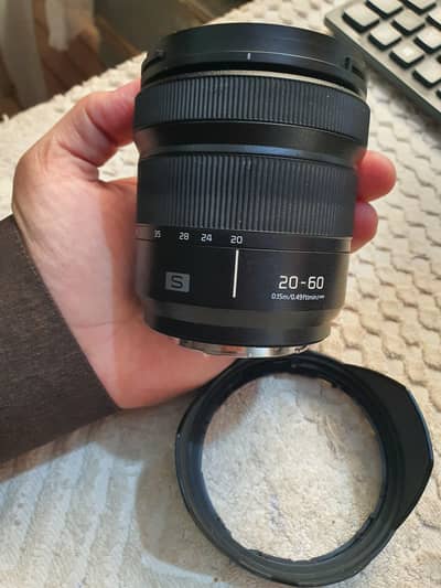 Panasonic lumix 20-60 lens L mount like new