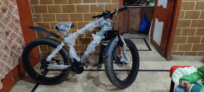 Fat tyre bicycle Totally Aluminum