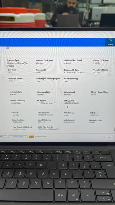 Dell Precesion 5570 i7 12th