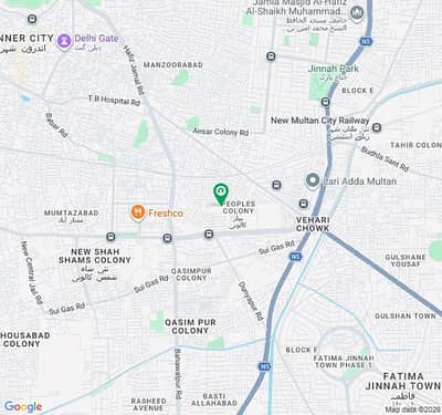 10 Marla commercial hall available for sale near to people colony metro station Multan