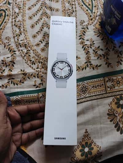Samsung watch 6 classic 47mm with complete box
