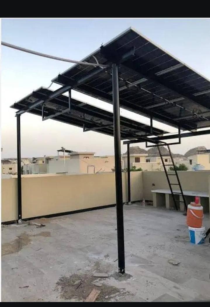 HEELO Dear . . . Solar Frame making 1