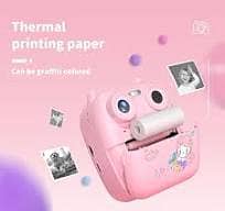D8s Childrens Time Front Rear Hd Digital Print Camera 1080p 48mp Pink