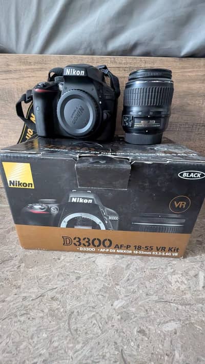 Nikon D3300 DSLR camera with 18-55 lens, 70-300 Sigma and Apkina AP580