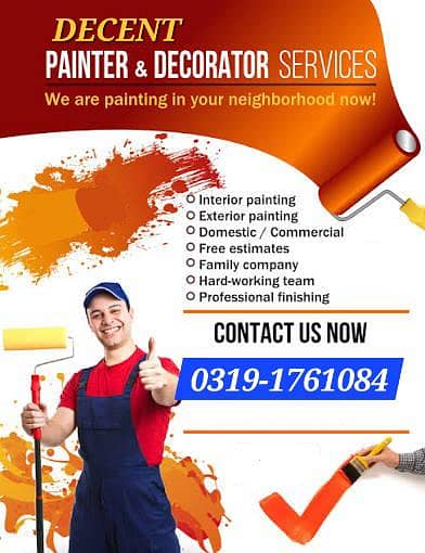 Decent Painter and False Ceiling Services
