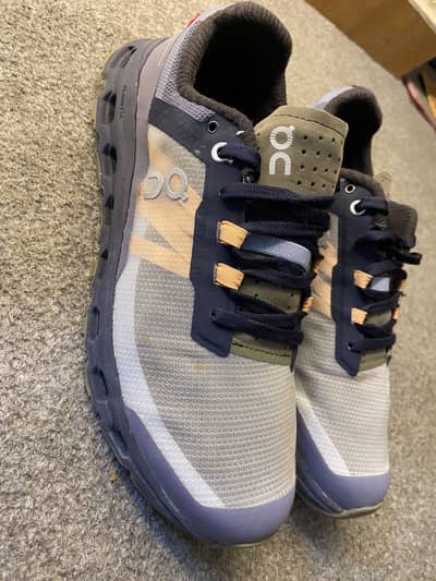 On cloud shoes