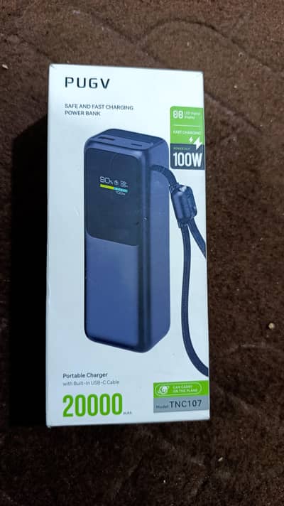 PUBV 20000 100W PowerBank