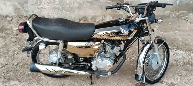 CG 125s Gold edition