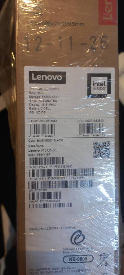 LAPTOP V15 CI7