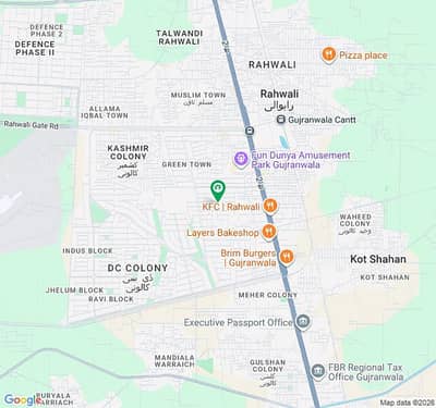 10 Marla upper portion in Mehran Block, DC Colony Gujranwala.