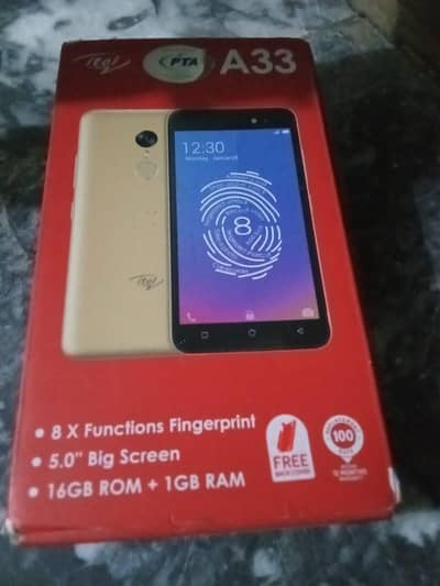 Itel A33 without open [sell packed) EXCHANGEPOSSIBLE