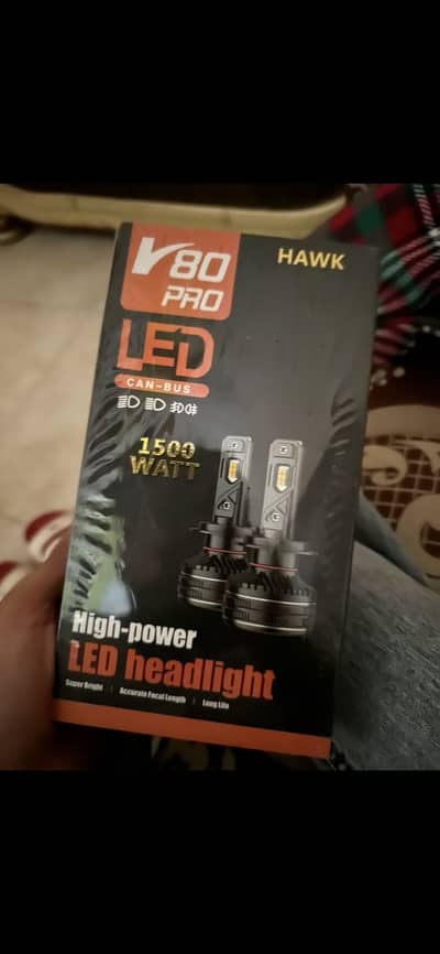 Hawk V80 Pro 1500W LED Headlights