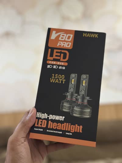Hawk V80 Pro 1500W LED Headlights