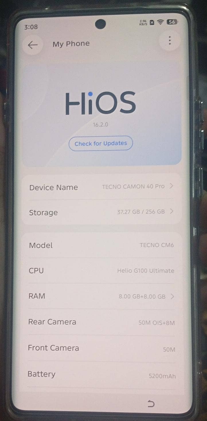 Tecno CAMON 40 Pro 4