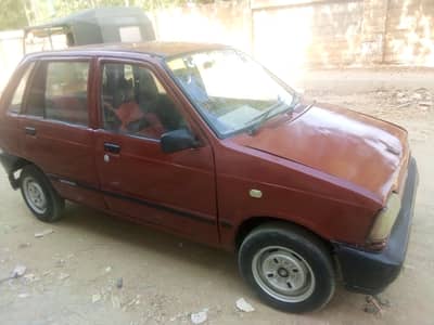 Suzuki Mehran VX 1991 model red colour only petrol