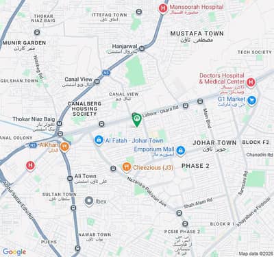 3 Marla Commercial hall Facing Park available for rent in Johar town J block near Canal Road