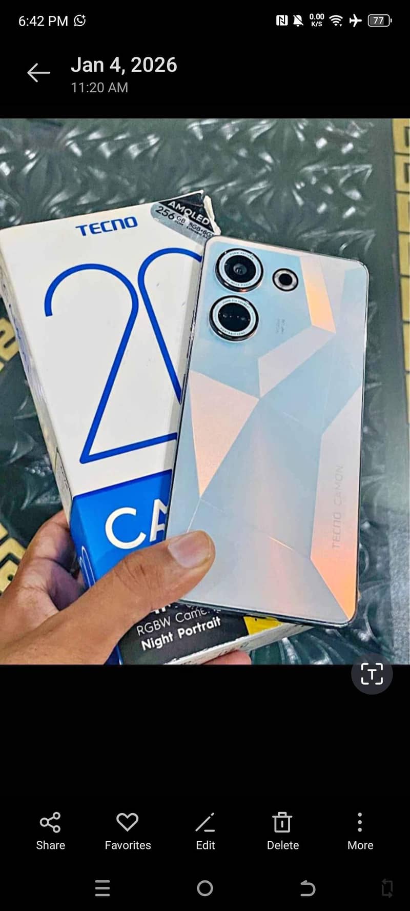 Tecno CAMON 20 0