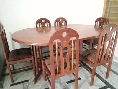 dining table with 6 chairs
