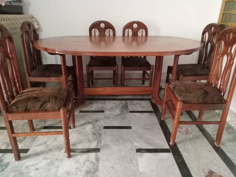 dining table with 6 chairs 1