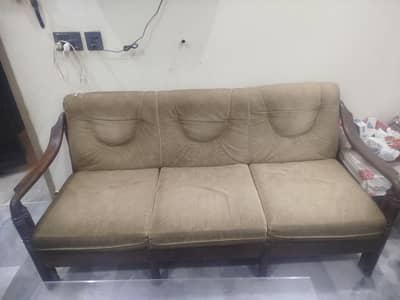 5 seater sofa set shesham wood