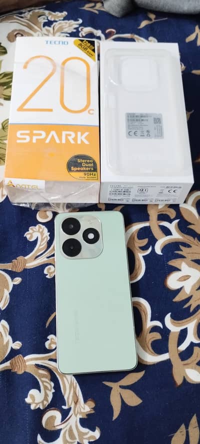 Tecno Spark 20C Pta approved with box