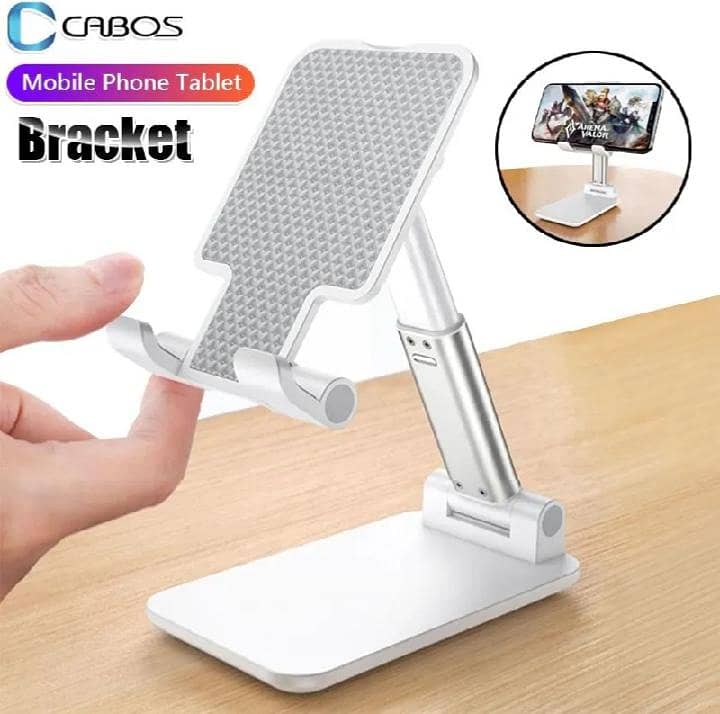 Foldable Mobile Stand 360° Adjustable - تمام موبائل + ٹیبلیٹ 2