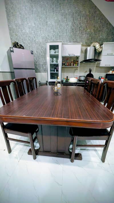 Dinning Table 6 Chair
