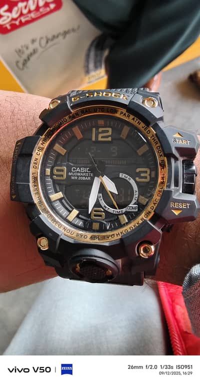 G shock Casio mud master dual time 