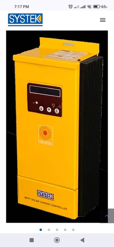 SYSTEK MPPT 35AMP AND NATIONAL UPS 720 WATT TO 1KV