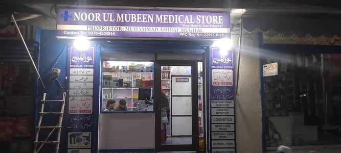 Medical store for sale Running Business