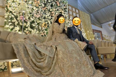 Bridal Walima frock Tail Maxi for Sale (own customized