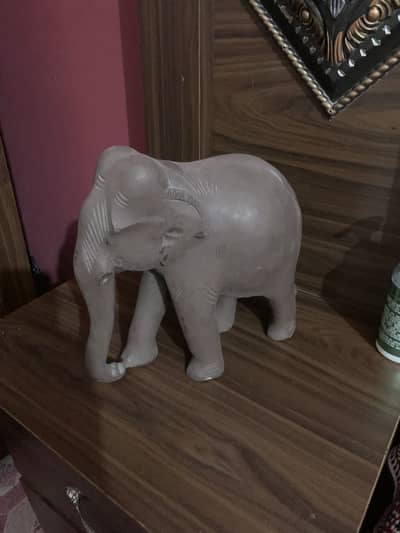 Antique Wooden Elephant