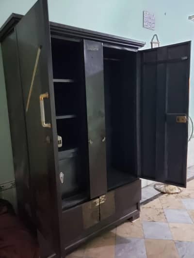 Bedroom Furniture Set | Bed | Dressing Table | Iron Wardrobe