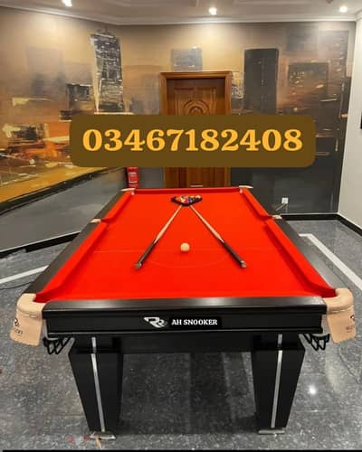 Snooker Table, Billiards Table, pool Table price in Islamabad Rawpindi