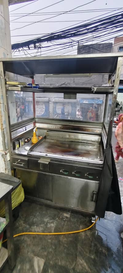 Hot plate with counter