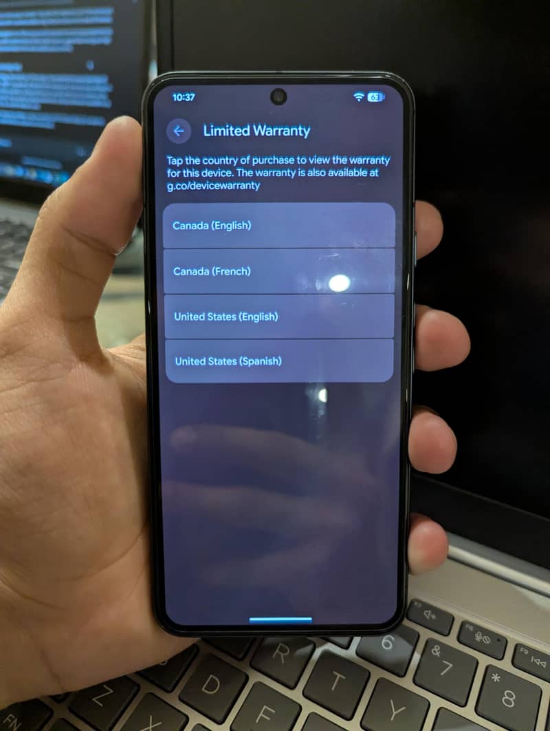 Google Pixel 8 7