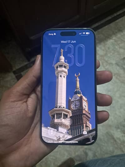 iPhone 15 Pro PTA approved 256gb with box