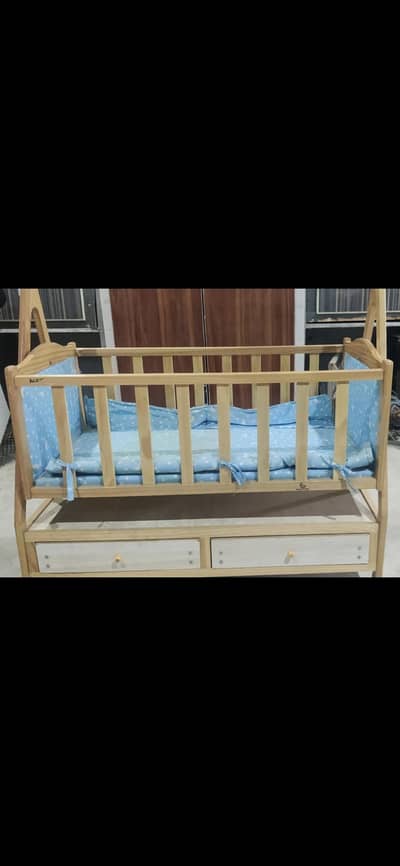 Baby Cot and Swing (2 in 1 design)