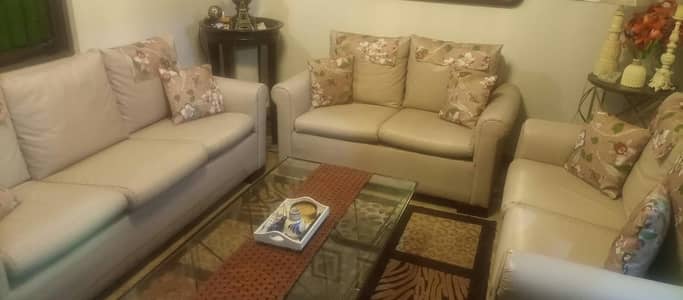 7seater leather sofa