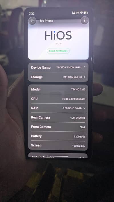 Tecno Camon 40 pro