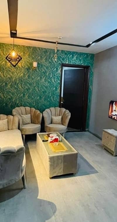 Per day and weekly basis ,One bedroom fully furnished luxury apartments available for rent in Gulberg Greens Islamabad.