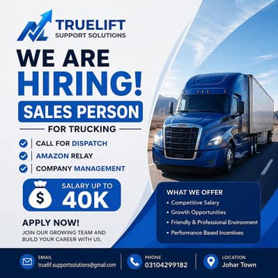 Truck Dispatching and Sales representative