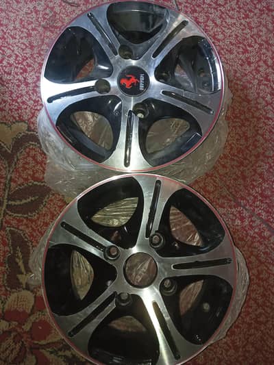 NEW ALLYE RIMS SIZE 12