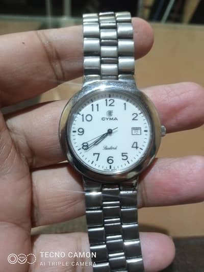 Swiss Original Cyma Qtz watch