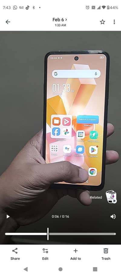 Infinix Hot 40i 8/256 pta Approved
